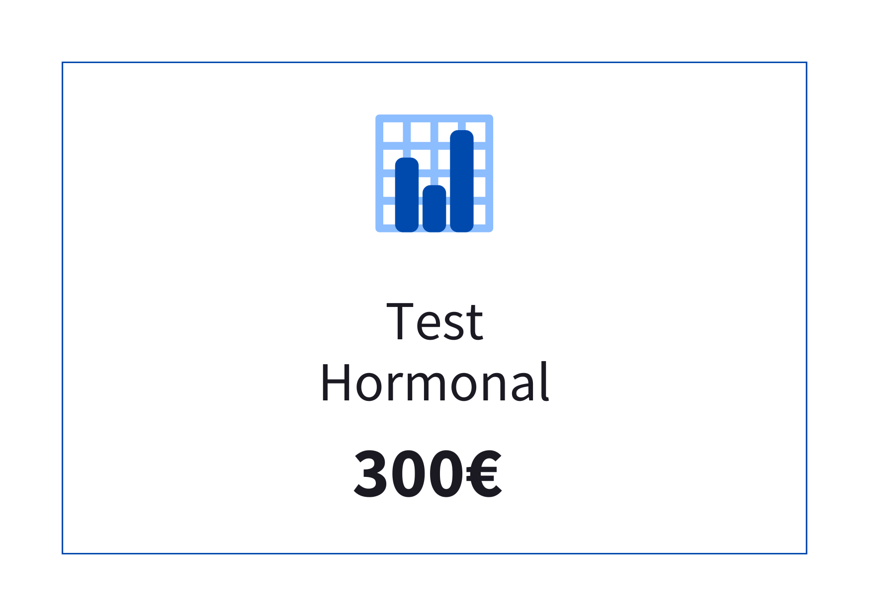 test hormonal test hormonal
